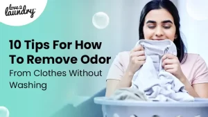 remove odor from clothes